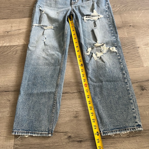 💜Abercrombie and Fitch💜The Ankle Straight Ultra High Rise-size 29/8 Regular - Picture 5 of 7